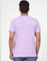 Purple Crew Neck T-shirt_395600+4