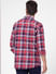 Red Check Full Sleeves Shirt_395604+4
