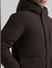 Dark Brown Hooded Puffer Jacket_409908+5