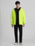 Neon Yellow Hooded Puffer Jacket_409909+6