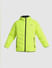 Neon Yellow Hooded Puffer Jacket_409909+7