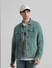 URBAN RACERS by JACK&JONES Green Over-Dyed Casual Jacket_409931+1