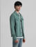 URBAN RACERS by JACK&JONES Green Over-Dyed Casual Jacket_409931+3