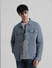 URBAN RACERS by JACK&JONES Grey Over-Dyed Casual Jacket_409932+1