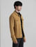 URBAN RACERS by JACK&JONES Light Brown Over-Dyed Casual Jacket_409934+3