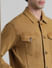 URBAN RACERS by JACK&JONES Light Brown Over-Dyed Casual Jacket_409934+5