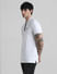 White Zip-Up Polo T-shirt_409935+3