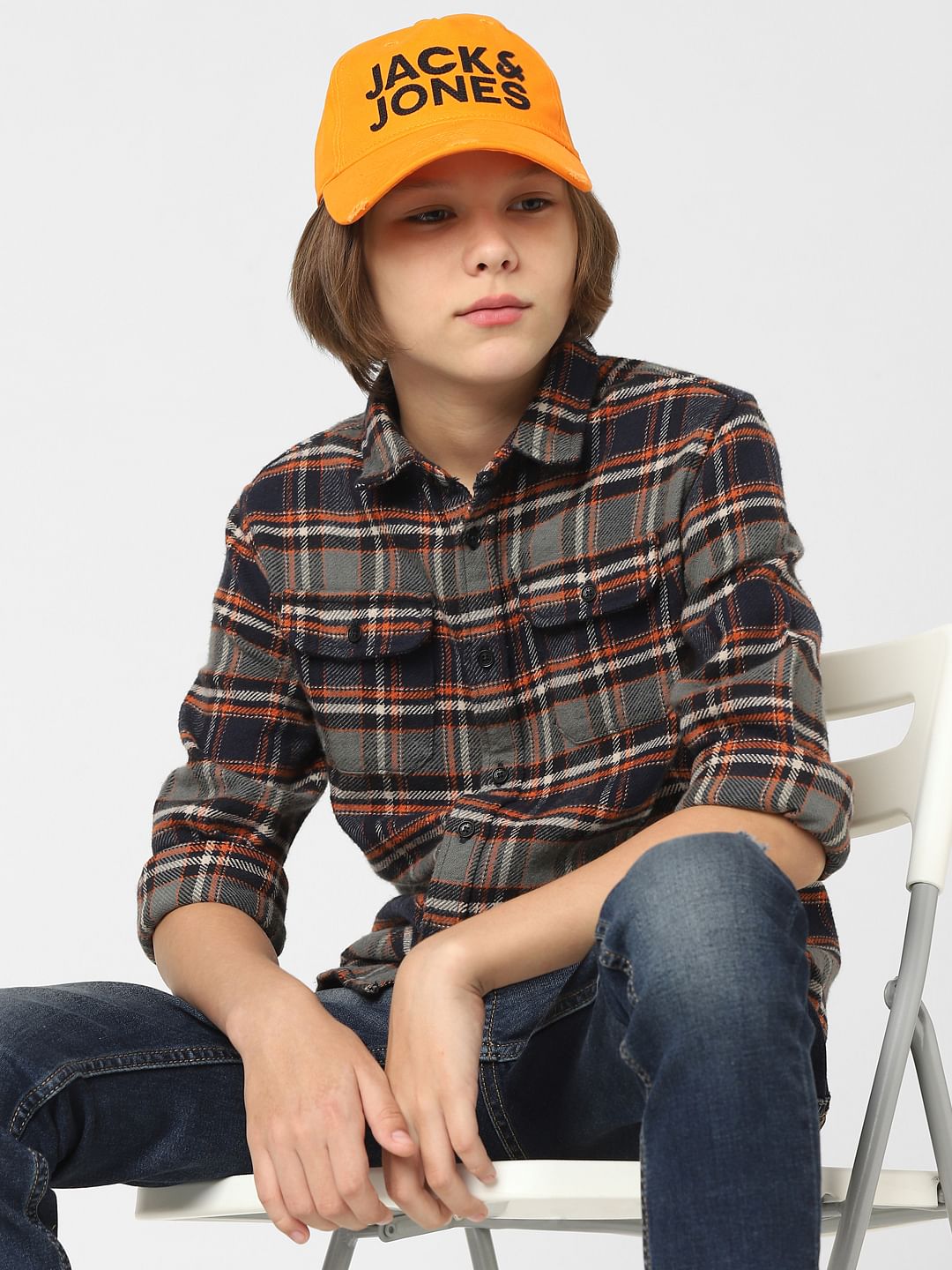 Boys brown outlet top