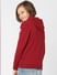 Boys Red Mickey Print Zip-Up Sweatshirt_400592+4