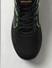 Black & Neon Green Sneakers_394449+11