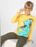 Boys Yellow Dino Print T-shirt_407153+1