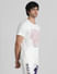 JACK&JONES X BLACK PANTHER White Printed Crew Neck T-shirt_404479+3