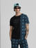 Jack&Jones X Black Panther Blue Printed Co-ord T-shirt_405324+1