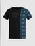 Jack&Jones X Black Panther Blue Printed Co-ord T-shirt_405324+7