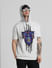 Jack&Jones X Black Panther White Printed OVERSIZED Sweatshirt_405512+1