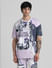 Jack&Jones X Black Panther Purple Co-ord T-shirt_404480+2