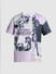 Jack&Jones X Black Panther Purple OVERSIZED Co-ord T-shirt_404480+8