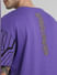 Jack&Jones X Black Panther Purple Printed OVERSIZED Co-ord T-shirt_404482+6