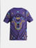 Jack&Jones X Black Panther Purple Printed OVERSIZED Co-ord T-shirt_404482+8