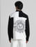 Jack&Jones X Black Panther White Colourblocked OVERSIZED Shirt_407663+4
