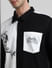 Jack&Jones X Black Panther White Colourblocked OVERSIZED Shirt_407663+5