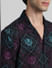 Jack&Jones X Black Panther Purple Printed Short Sleeves Shirt_405801+5