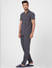 Grey Printed Shirt & Pyjama Set_389912+3