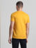 Yellow Varsity Logo Crew Neck T-shirt_414757+4