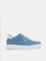 Blue Vintage Lace-Up Sneakers_414763+2