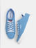 Blue Vintage Lace-Up Sneakers_414763+3
