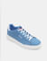 Blue Vintage Lace-Up Sneakers_414763+4