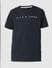 Navy Blue Logo Print T-shirt_414927+7