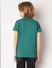 Green Logo Print Polo T-shirt_414935+4