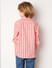 Peach Striped Full Sleeves Shirt_414945+4