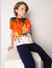 Orange Graphic Print T-Shirt_414950+1