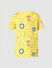 Yellow Badges Print Co-ord Set T-shirt_414958+7