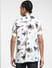 Beige Geometric Print Short Sleeves Shirt_410053+4