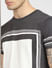 Grey Colourblocked Crew Neck T-shirt_397986+5