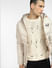 Beige Ripped Pullover_397992+1