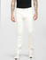 White Low Rise Glenn Slim Jeans_398004+2