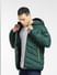 Green Hooded Puffer Jacket_398010+3