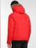 Red Fur Hood Casual Jacket_398013+4