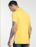 Yellow Logo Print Polo T-shirt_398016+4