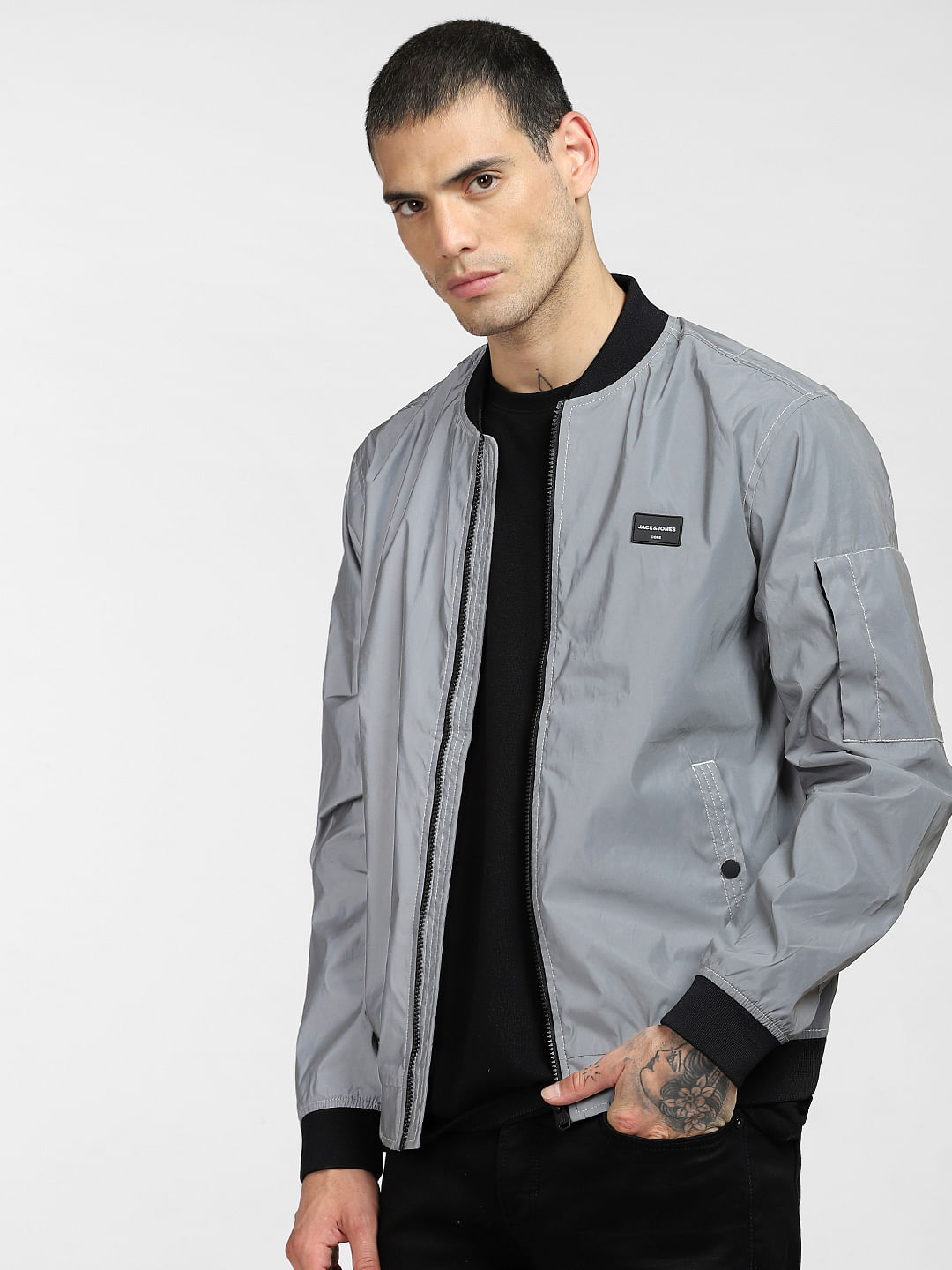 Jack jones reflective on sale jacket