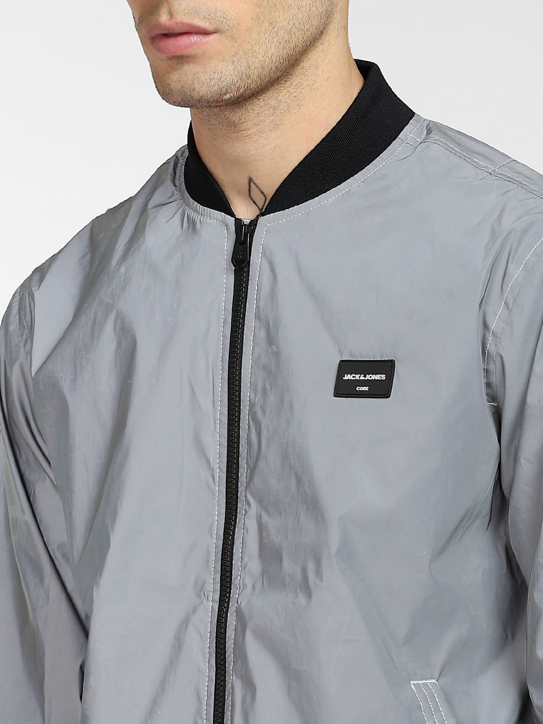 Jack jones reflective on sale jacket