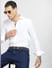 White Linen Full Sleeves Shirt_398036+1