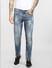 Light Blue Low Rise Faded Slim Jeans_398041+2