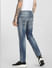 Light Blue Low Rise Faded Slim Jeans_398041+4