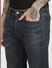 Blue Low Rise Washed Liam Skinny Jeans_398042+5