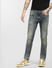 Blue Low Rise Washed Skinny Jeans_398043+2